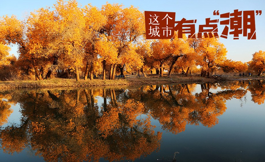 【這個城市有點潮】額濟納旗：大漠深處尋一處金色秋景